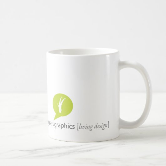 Gras-Grafiken Kaffeetasse (Rechts)