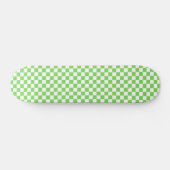 Gras grün kariert skateboard (Horizontal)