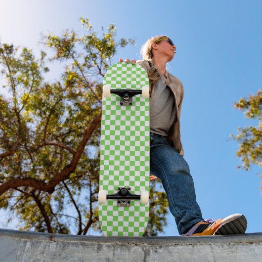 Gras grün kariert skateboard (Außenbereich 1)