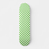 Gras grün kariert skateboard (Vorne)