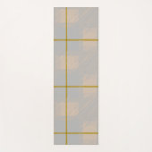 Gras + Himmel Kariert Yogamatte (Vorderseite)