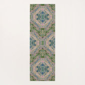 Gras + Himmel Kariert Yogamatte (Rückseite)