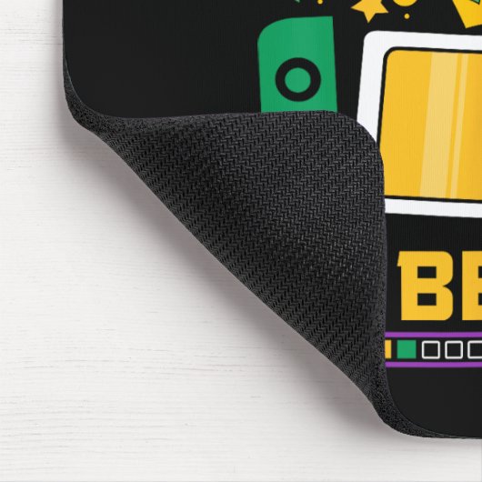 Gras Ich hielt mein Spiel an, um hier Videospielst Mousepad (Ecke)