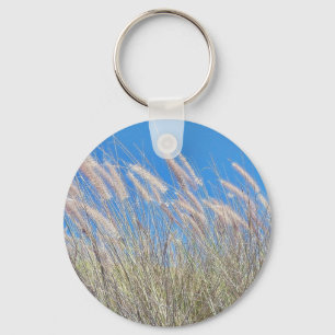 Gras im Wind Schlüsselanhänger