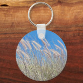 Gras im Wind Schlüsselanhänger (Vorderseite)