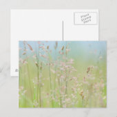 Gras in Bewegung Postkarte (Vorne/Hinten)