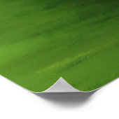 Gras ist nicht immer grüner poster (Ecke)