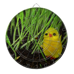 Gras Küken Dartscheibe