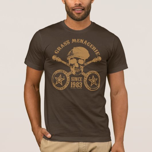 Gras-Menagerie (Gold) T-Shirt (Vorderseite)