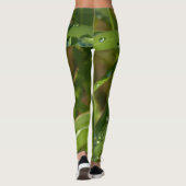 Gras mit Rosen Leggings (Rückseite)