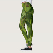Gras mit Rosen Leggings (Links)