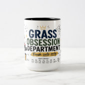 Gras Obsession Abteilung Papa Kaffeetasse (Mittel)