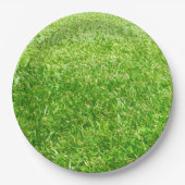 Gras Pappteller (Vorderseite)