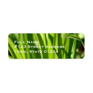 Gras-Postsendung-Aufkleber
