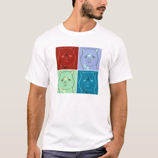 Gras-Schlamm PferdeT - Shirt (Vorderseite)