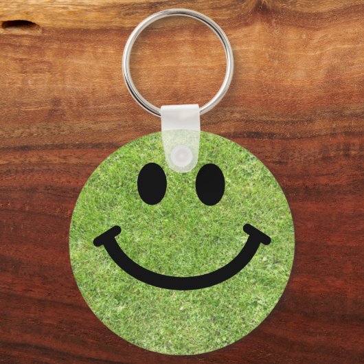 Gras Schlüsselanhänger (Vorderseite)