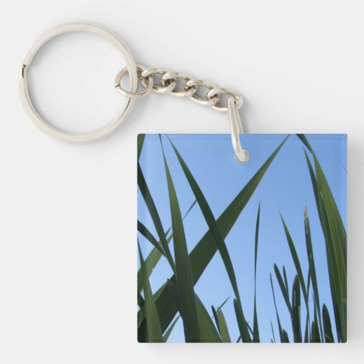 Gras Schlüsselanhänger (Vorderseite)