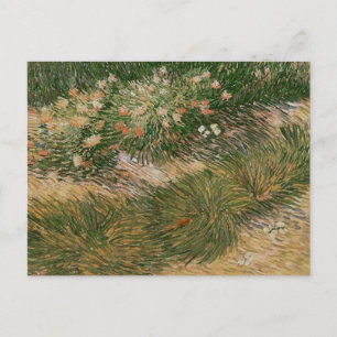 Gras & Schmetterlinge (F460) Van Gogh Fine Art Postkarte