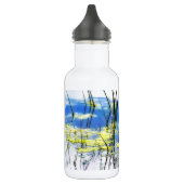 Gras und Blues JPG Trinkflasche (Links)