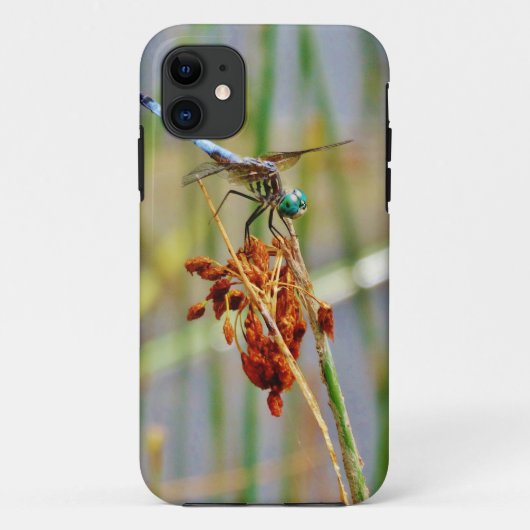 Gras und Dragonfly Case-Mate iPhone Hülle (Rückseite)