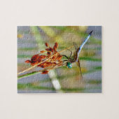 Gras und Dragonfly Puzzle (Horizontal)