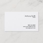 Gras und Holz 2 Visitenkarte (Rückseite)