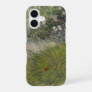 Gras und Schmetterlinge von Vincent van Gogh iPhone 16 Hülle