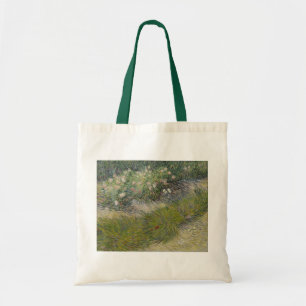 Gras und Schmetterlinge von Vincent van Gogh Tragetasche