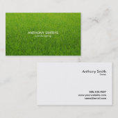 Gras Visitenkarte (Vorne/Hinten)