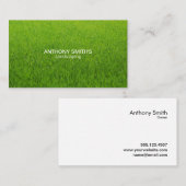 Gras Visitenkarte (Vorne/Hinten)