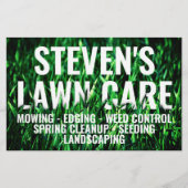 Gras wird kühn flyer (Vorne)