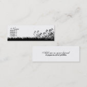 Grasartige Visitenkarte (Vorne/Hinten)