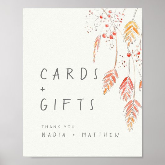 Grasbeeren - Hochzeit im Herbst Poster (Vorne)