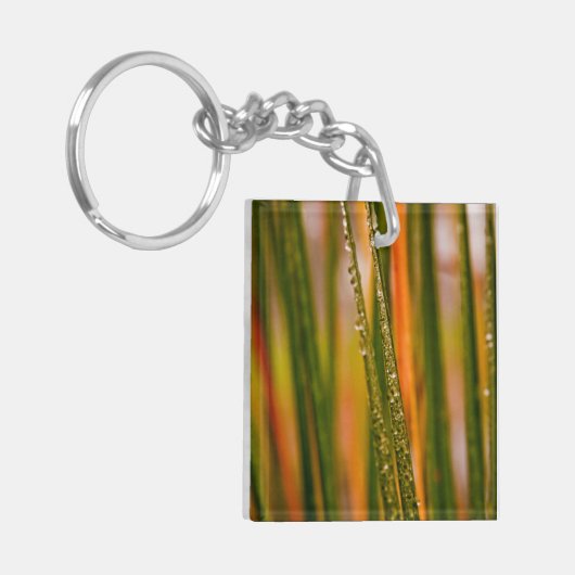 Grasblätter Schlüsselanhänger (Vorderseite links)