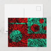 "Grasbrand" Postkarte (Vorne/Hinten)