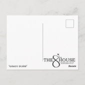 "Grasbrand" Postkarte (Rückseite)