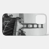 GRASCALE FOTOGRAFIE DER KABELBRÜCKE Case-Mate iPhone HÜLLE (Rückseite (Horizontal))