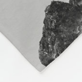 GRASCALE FOTOGRAFIE DER KABELBRÜCKE FLEECEDECKE (Ecke)