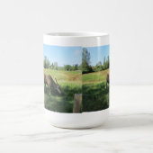 Grasende Antilope Kaffeetasse (Mittel)