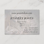 Grasenrotwild-Tier-Visitenkarte Visitenkarte (Rückseite)