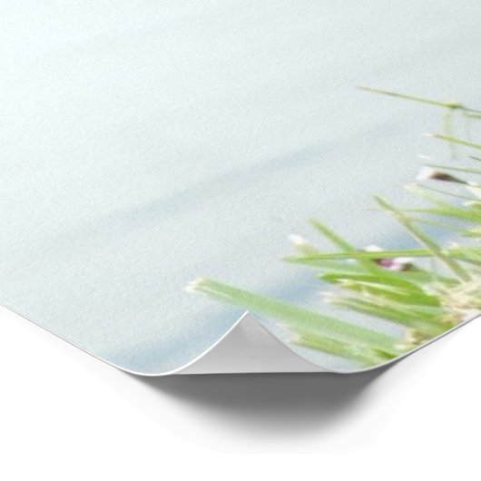 Gräser- oder Krustenposter Poster (Ecke)