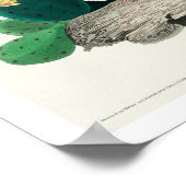 Grasfinch, oder von Audubon gejagt Poster (Ecke)