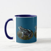 Grasfrosch gestrichen, Tasse (Links)