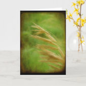 Grasfutter Karte (Gelbe Blume)