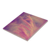 Grasfutter Lila Haze Digitale Kunst Fliese (Seite)