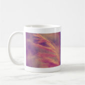 Grasfutter Lila Haze Digitale Kunst Kaffeetasse (Links)