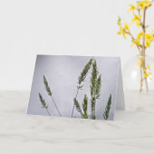 Grasfutterkarte Karte (Gelbe Blume)