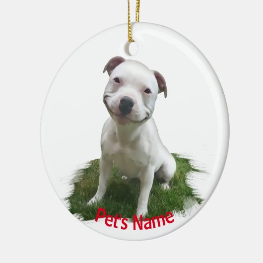 Grasgras-Gras-Gras Keramik Ornament (Links)