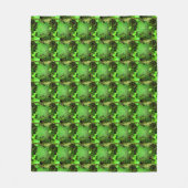 Grasgrün Fleecedecke (Vorderseite)