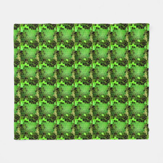 Grasgrün Fleecedecke (Vorderseite (Horizontal))
